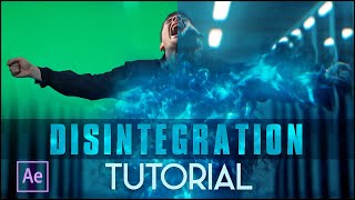 Disintegration Effect  After Effects Tutorial [upl. by Barry292]