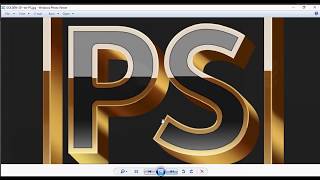 3D Gold Text Style Photoshop Tutorial CS6  Free File [upl. by Orrocos]