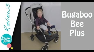 Bugaboo Bee Plus Pram Stroller Review Bugaboos Compact Stroller [upl. by Analim344]