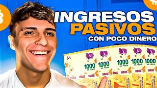 Como Generar INGRESOS PASIVOS con POCO Dinero 💵 [upl. by Wu137]