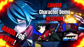 THIS MAN HAS HANDS FOR DAYS LIGHTER Character Demo REACTION  Zenless Zone Zero [upl. by Mccutcheon24]