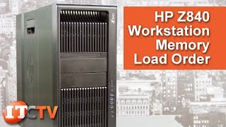 HP Z840 Workstation  Memory Configurations [upl. by Nnaitsirk258]