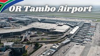 🇿🇦1st World Airport  OR Tambo International Airport in Johannesburg Walkthrough✔️ [upl. by Zeiger]