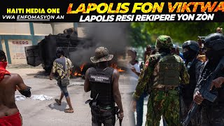 Bòn Nouvèl Lapolis Ak Fòs kenya A Resi Fon Gwo Viktwa Sou Viv Ansanm Yo Resi Rekipere Yon Vil [upl. by Hazeghi]