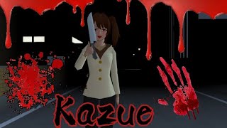 Kazue drama sakura school simulator  Horor movie  👻 [upl. by Nerissa751]