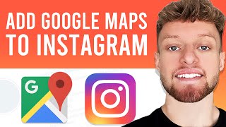 How To Add Google Maps Location To Instagram [upl. by Olpe701]