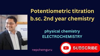 potentiometrictitrationbsc2ndyearchemistryelectrochemistryphysicalchemistry [upl. by Fredia]