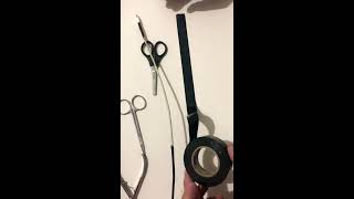 CONSERTANDO CABO DE IPHONE COM FITA ISOLANTE 3M HOW TO FIX CABLE IPHONE [upl. by Tallia]