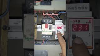 UnderampOvervoltage Protection Relay viralvideo electrician shorts trending [upl. by Cook101]