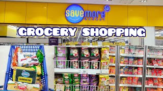 GROCERY SHOPPING VLOG  Quick Grocery Shopping at Savemore Showing Prices [upl. by Tinya220]