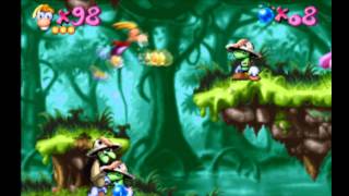 Rayman Gold Gameplay on Windows 7 DOSBox [upl. by Suravaj]