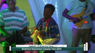 Lady K C  It on my Face Soufriere St Lucia Calypso 2024 [upl. by Crista]