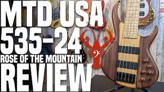 MTD 53524 quotRose of The Mountainquot  In Depth with My Number One Bass  LowEndLobster Review [upl. by Persas437]