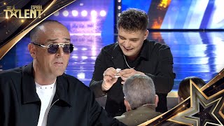 Mucha MAGIA con cartas y ALMAS GEMELAS en este truco  Audiciones 06  Got Talent España 2024 [upl. by Er]