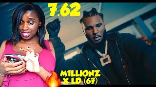 🥶 M1llionz X LD  762 Reaction [upl. by Andre277]