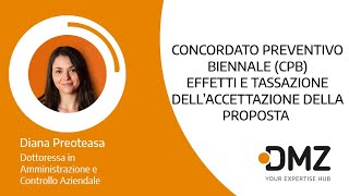 Concordato Preventivo Biennale CPB Effetti e Tassazione dell’Accettazione della Proposta [upl. by Onitnerolf]