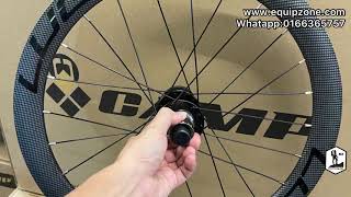 LUCE 20quot 451 Alloy Wheelset For Folding BikeMini Velo [upl. by Slinkman]