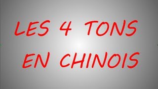 Les 4 tons de la langue chinoise [upl. by Fatma]