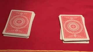 SelfWorking Regular Deck Card trick  sleight of hand card magic trick [upl. by Consuela316]