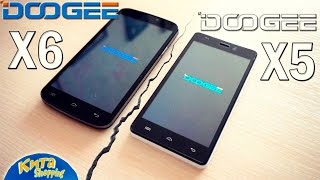 DOOGEE X5 или X6  обзор сравнение ультрабюджетников [upl. by Ashlin]