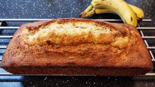 Easy Banana Bread Recipe with 2 Bananas [upl. by Revned]