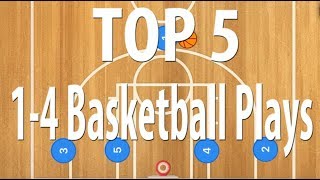 TOP 5 Low 14 Basketball Plays [upl. by Ellynad]