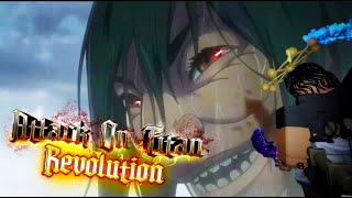 RECREATED LEVI VS ABNORMAL TITAN IN AOT REVOLUTION [upl. by Arie]