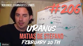 206 URANUS  FEB 20 TH matíasdestefano5 [upl. by Goddord]