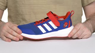 adidas Kids Fortarun 20 Marvel SpiderMan Little KidBig Kid SKU 9813350 [upl. by Darrej889]