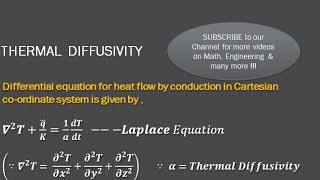 Thermal Diffusivity in Heat Transfer  GATE exam preparation video [upl. by Anaele947]