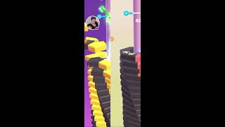 GAME PLAY 5 HELIX STACK JUMP YAHOO DOUBLE [upl. by Koeppel]