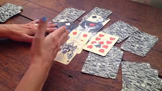 Find the STORY in your Cards Cartomancy Tutorial Exercise [upl. by Euqinmod]