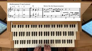 Grundlagen der Orgelimprovisation  Harmonisches Pendel und Kadenz [upl. by Seumas827]