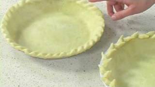 How to Crimp Decorative Pie Crusts [upl. by Eronel]