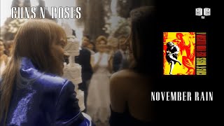 Guns N Roses  November Rain Official Music Video HDR Remastered [upl. by Ellek]