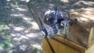 WEEDEATER POULAN 25CC RC ENGINE RUNNING [upl. by Ynnek204]