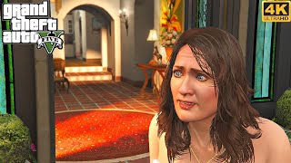 MICHAEL CATCHES HIS WIFE CHEATING HINDI DUBBED  GTA 5 GAMEPLAY [upl. by Blinni601]