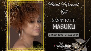 Sanny Faith Masuku Funeral Service [upl. by Canter]