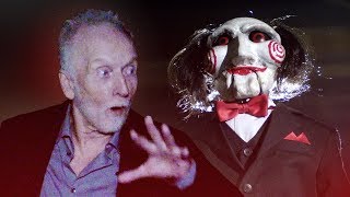 Jigsaw Braves the Saw Halloween Horror Maze [upl. by Magnus]