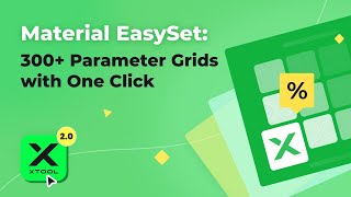 xTool Creative Space V20 Tutorial  Use EasySet Panel to Get Material Grids amp Effects Preview [upl. by Nie]
