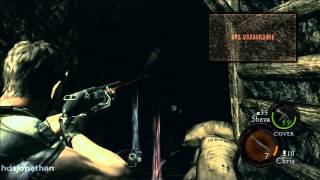 Resident Evil 5 Walkthrough  Part 4  Chapter 22  Train Station  All Treasures amp BSAA Emblems [upl. by Madella]