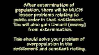 Rome Total War  Amazing Population Control Trick [upl. by Oaht]