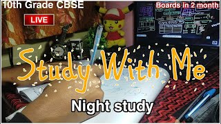 study with me live as a CBSE 10th Grade  study with me live  preparation for Boards class 10 8 [upl. by Mathilda]