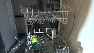 Review and Demonstration Bosch classixx slimline dishwasher [upl. by Renae634]