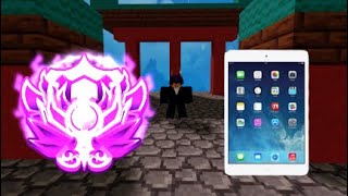 The Best Mobile SkyWars Player… Roblox BedWars [upl. by Carilyn]