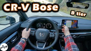 2023 Honda CRV – Bose 12speaker Sound System Review [upl. by Kryska]