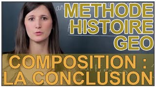 Composition  rédaction de la conclusion  HistoireGéographie  Les Bons Profs [upl. by Larentia227]