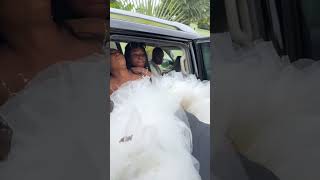 The struggle is reall😭😂 youtubeshorts beauty ekeneumenwa weddingdress [upl. by Enelahs]