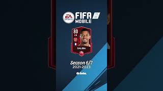 William Saliba  FIFA Mobile Evolution  fifamobile fifa fcmobile [upl. by Cousins]