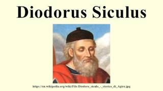 Diodorus Siculus [upl. by Phox]